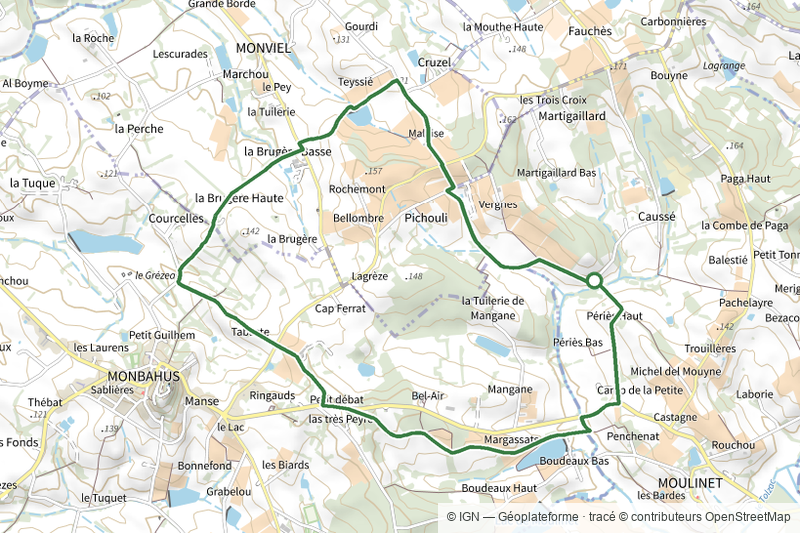 Monbahus, sur les chemins de Monviel et Moulinet