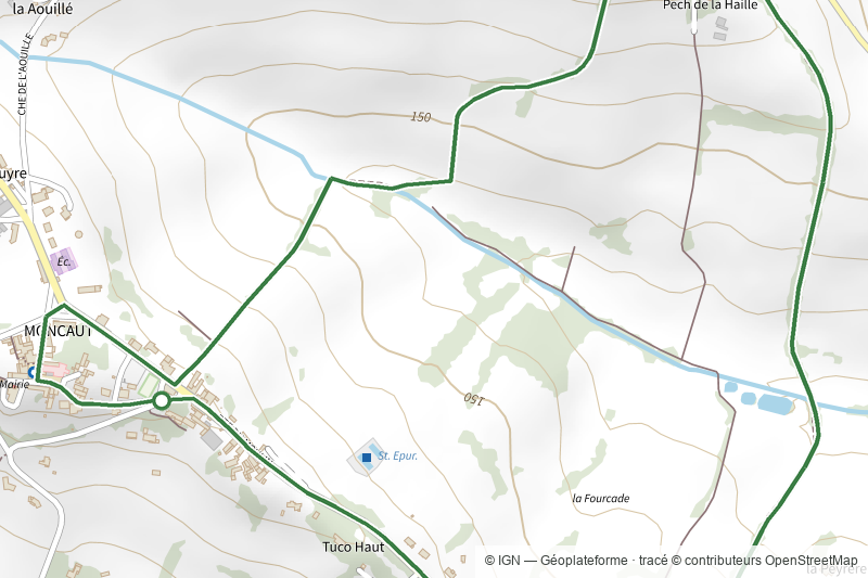 Moncaut, balade en Gascogne 4.1 km