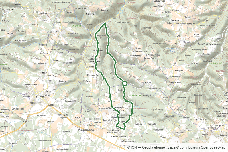 Circuit des gorges de Landorre