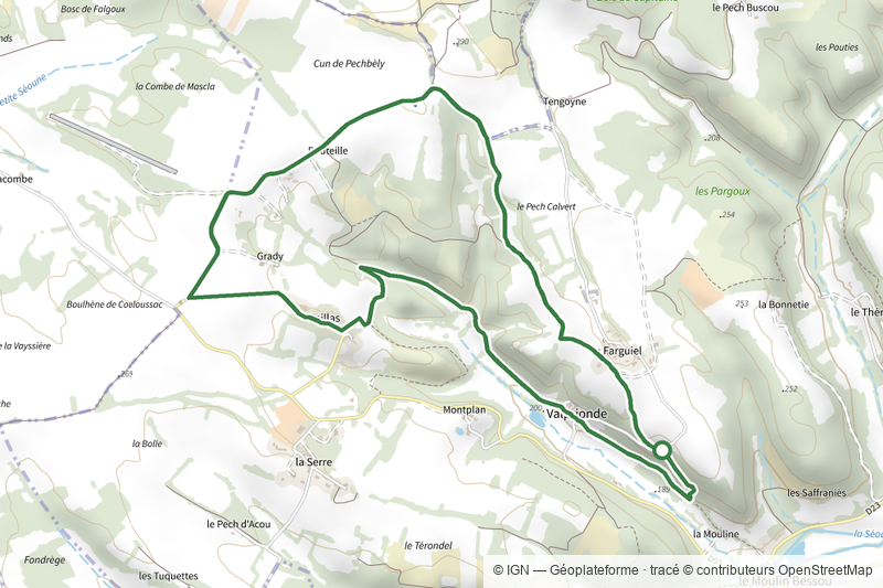 Circuit de la fontaine de Paillas