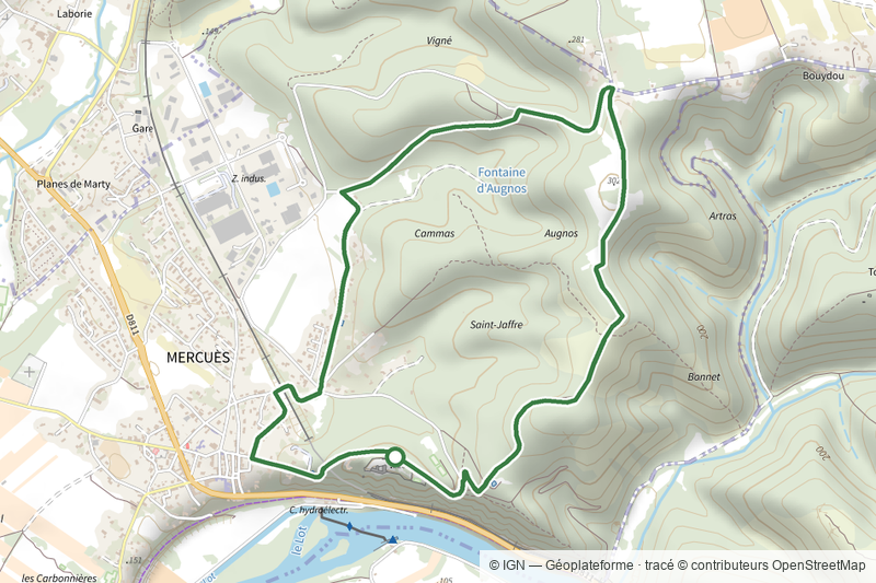 Circuit de terre blanc