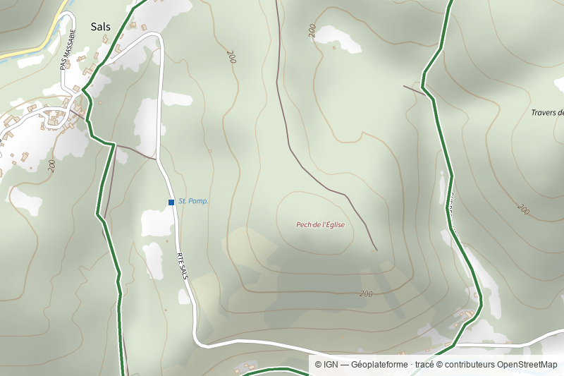 Circuit sur les pas d'Henri Martin