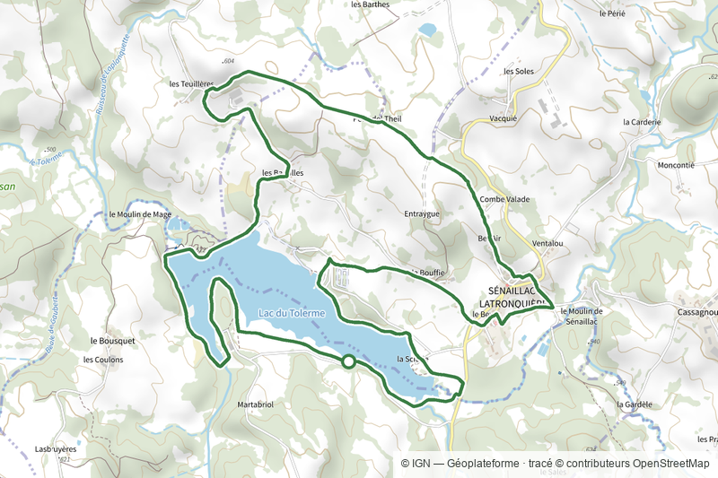 Circuit du Lac du Tolerme