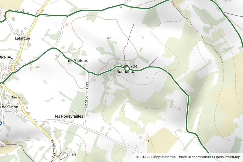 Le chemin des Bourlandes