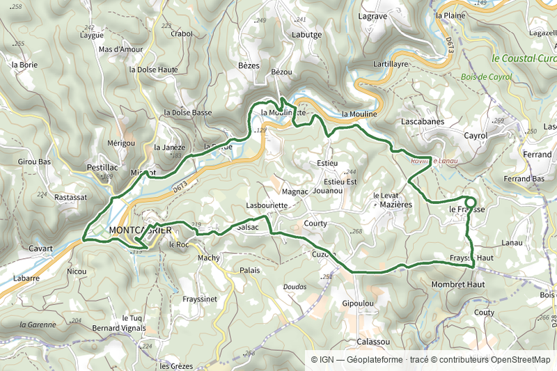 Entre Bastide et vallée de la Thèze