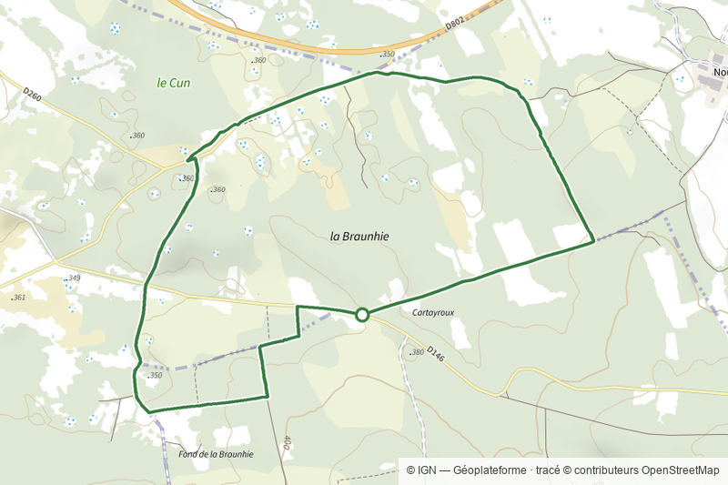 Circuit ENS les fonds de la Braunhie