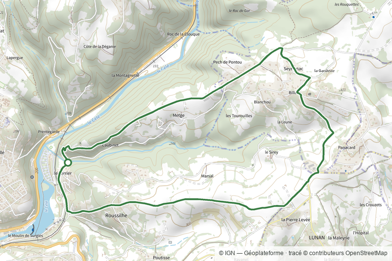 Le circuit de Seyrignac