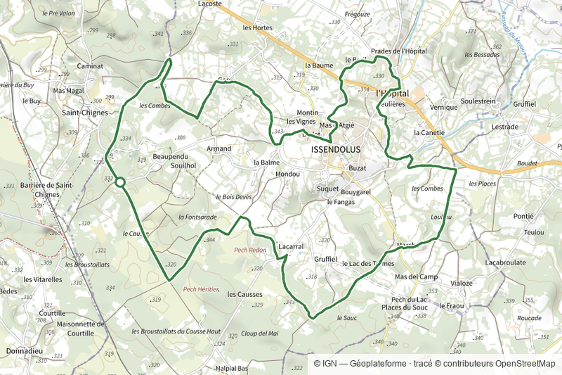Circuit la randonnée du Causse