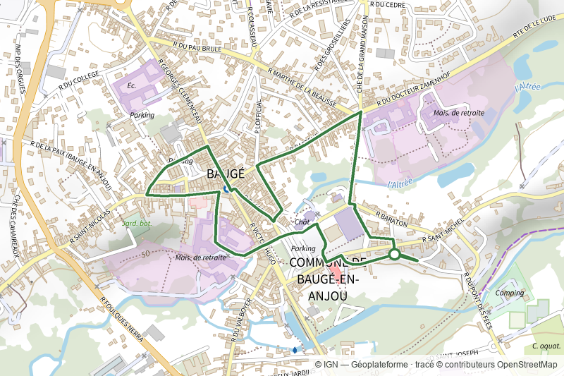 Parcours découverte « Les pas bleus »