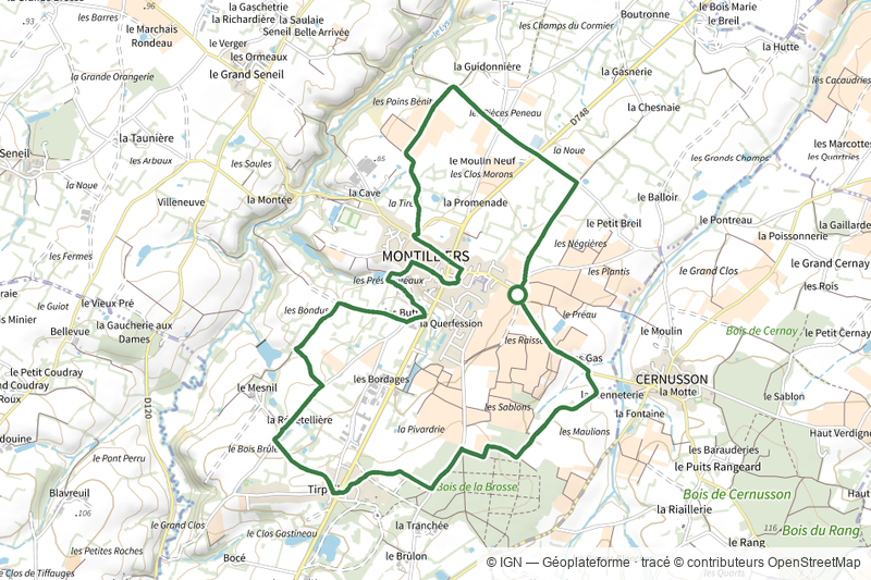 Le circuit des Près Naiteaux