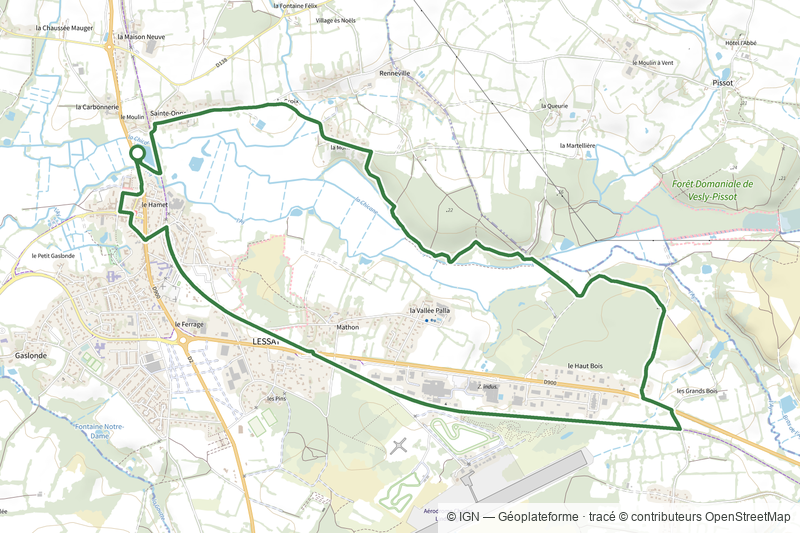 Des Rives de l'Ay aux Landes de Lessay