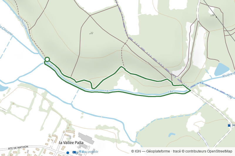 La rivière de l'Ay