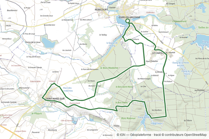 Circuit des Forêts et Champs