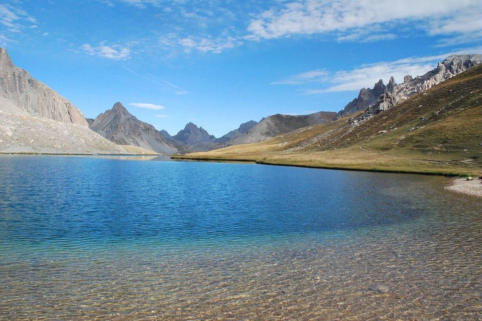 Le lac de l'Oronaye
