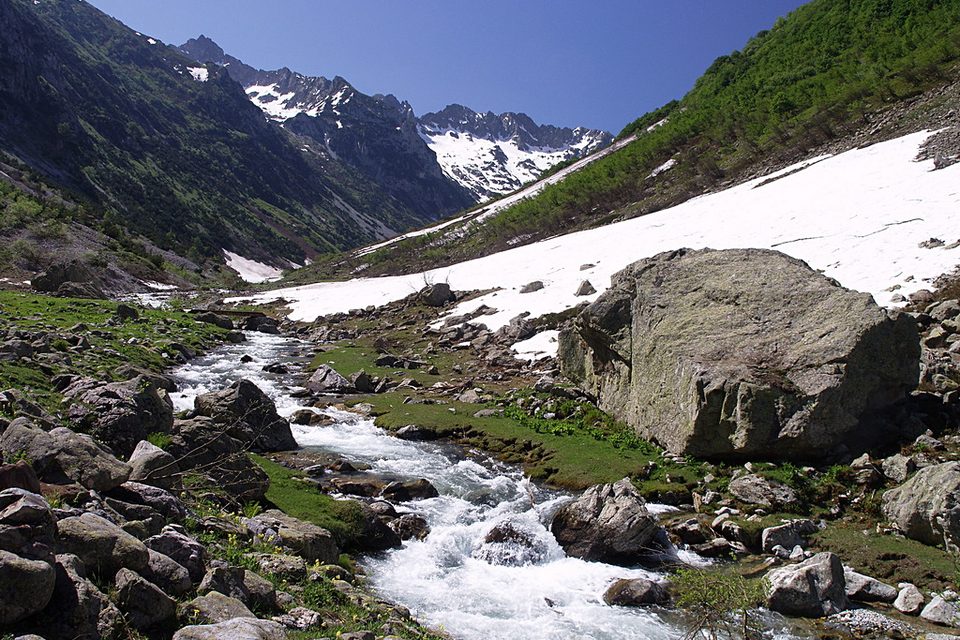 Il Vallone del Sabbione a monte di Gias Valera