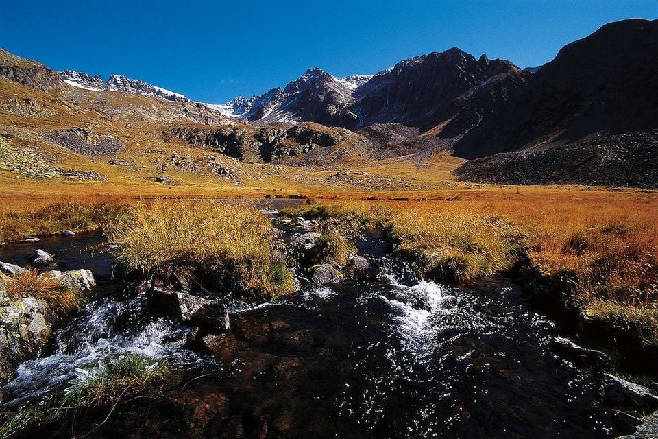 Randonnée Tinée. Le Plan de Ténibre en Haute-Tinée, (2330 m).