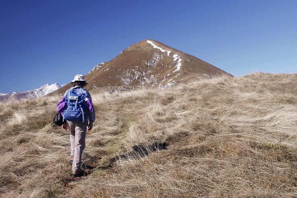 Lungo la salita al Monte Galero