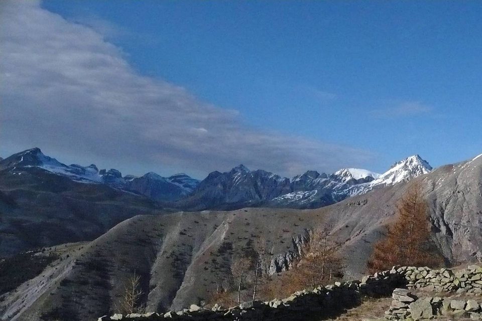 Vers la crête de Rougnous