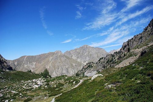 Le Pas de l'Arpette depuis la Gordolasque