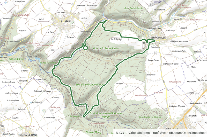 Sentier de Serrouville