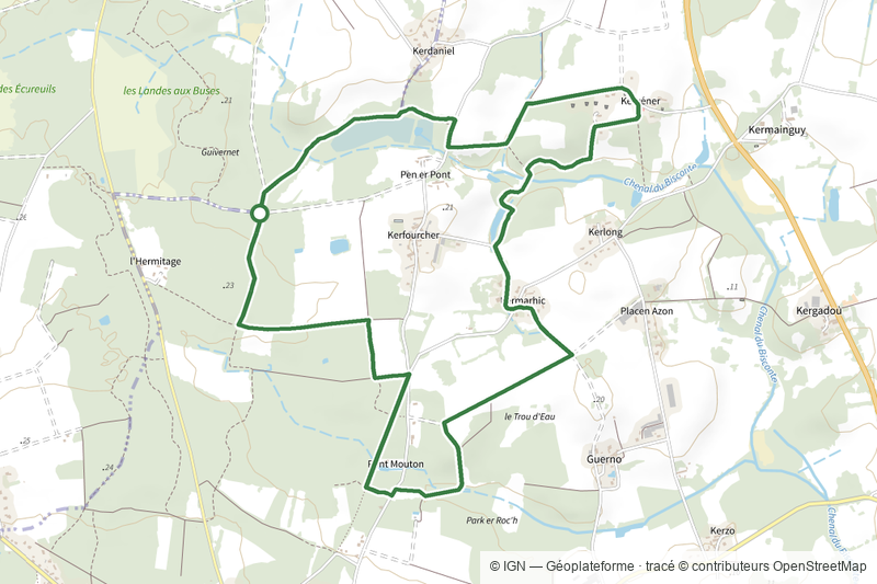 Circuit des sous-bois de Saint-Fiacre