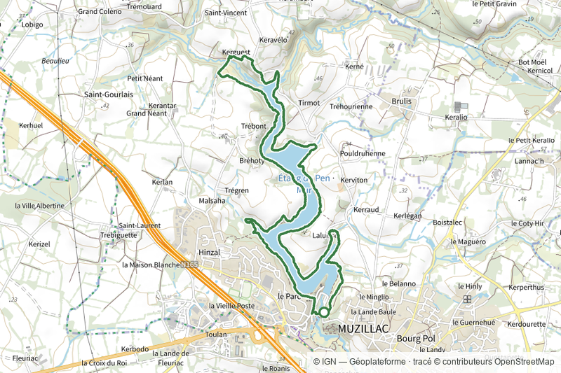 Tour de l'Etang de Pen Mur