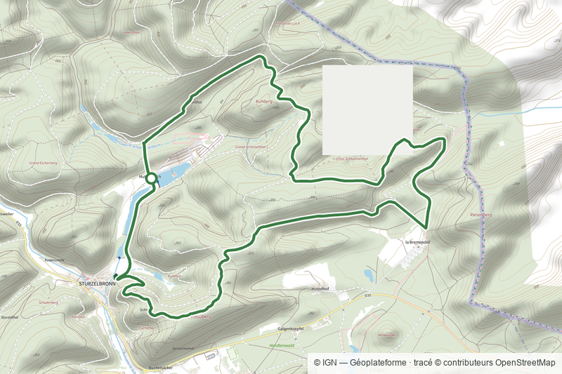 Autour des Moines de Sturzelbronn