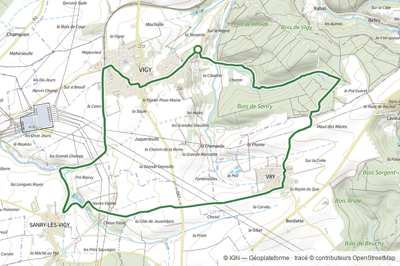 Circuit le chemin de la Reine