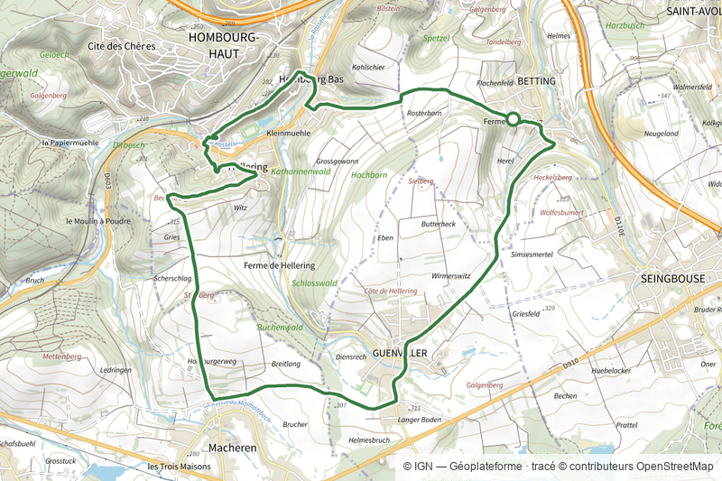 Circuit de la collégiale de Hombourg-Haut