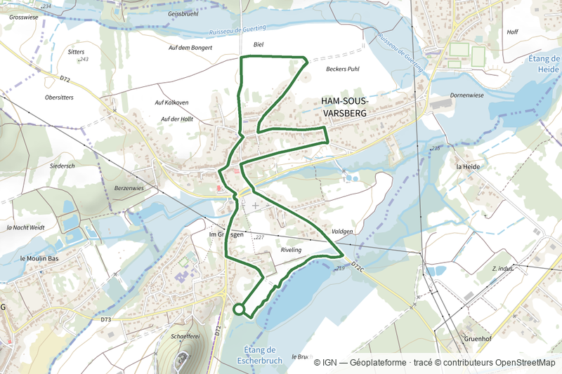 Circuit les marais du Warndt