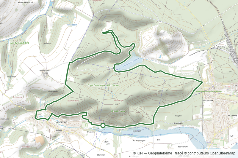 Circuit la foret de la Houve