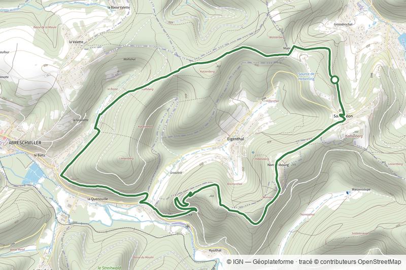 Circulaire de la Roche du Diable - Abreschviller