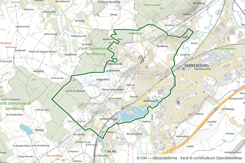 Circulaire de la Sarre à Sarrebourg