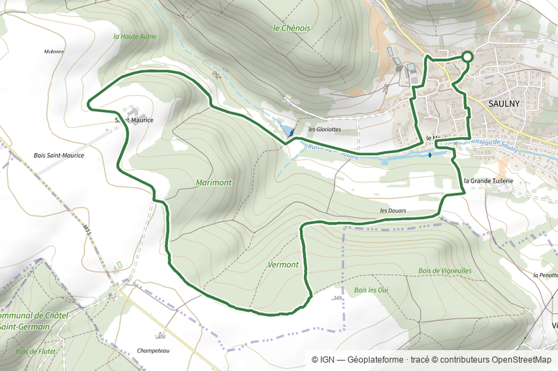 Saulny Circuit Saint-Maurice