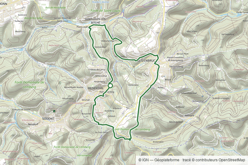 Sur les traces des Verriers et des Sabotiers - circuit 2