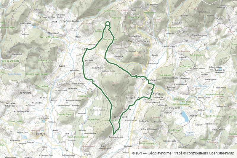 Autour du Mont Touleur