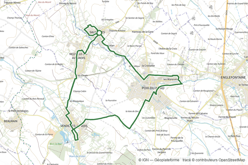 Circuit des Fleurs Champêtres
