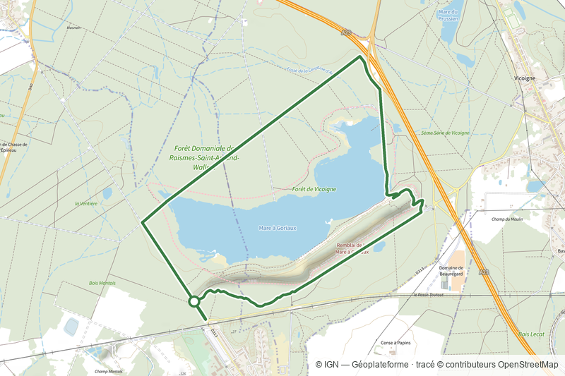 Circuit de la Mare à Goriaux