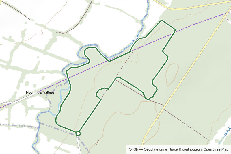 Parcours d'interprétation de la forêt de Bourse