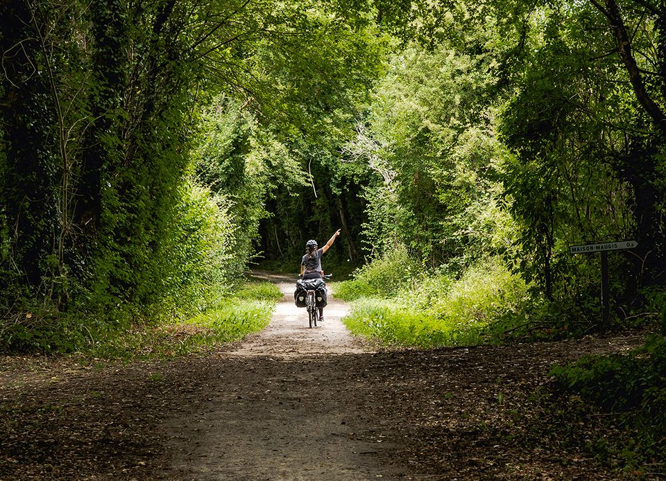 Autour de la Véloscénie à Condé sur Huisne - La Roue Tourne