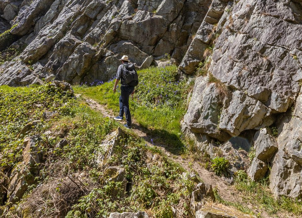 Le parcours du Tertre Sainte Anne, Domfront - Randonnée à pied