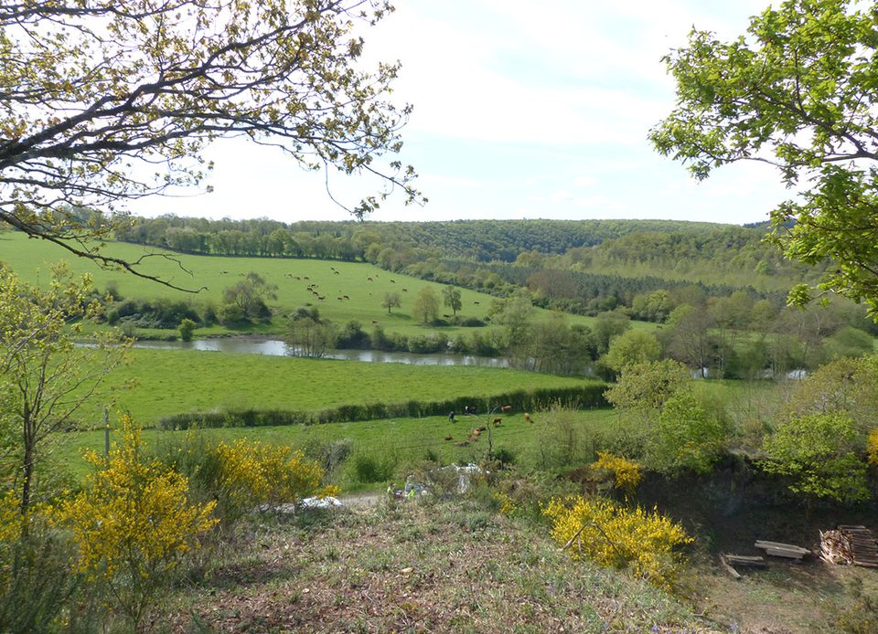 Sentier Les méandres de l'Orne La carrière