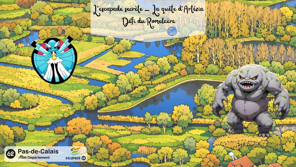 Artézia Saison 2 - Quête de la Réserve Naturelle Nationale des Etangs du Romelaëre (Eau)