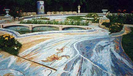 Jardin de mosaïque de La Feuilleraie-Argenvilliers