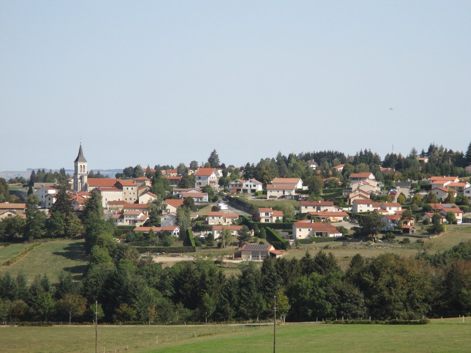 Vue sur le village