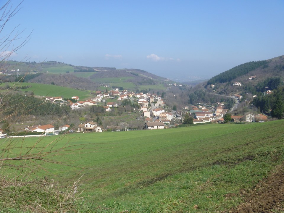 Vue du village