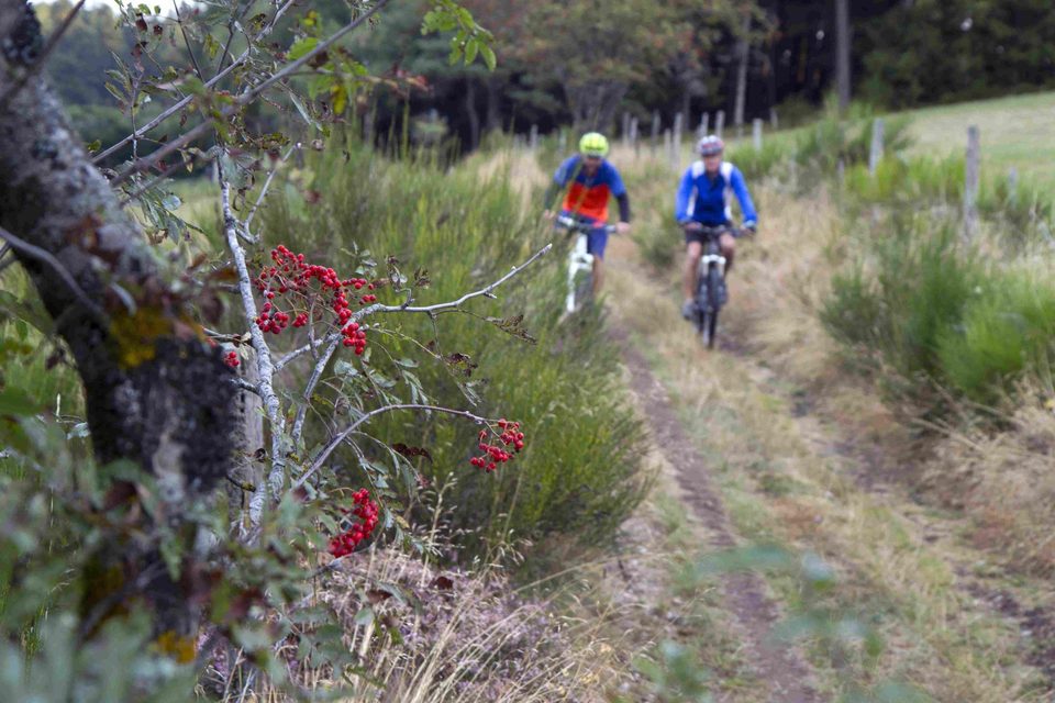VTT n°23 - Les Barrages - Difficulté noir (VTTAE rouge)