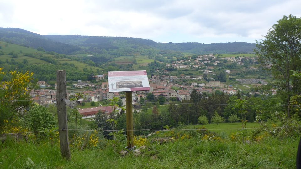 panneau "un paysage qui évolue"