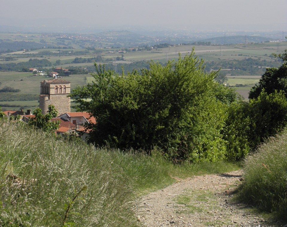 village et sentier