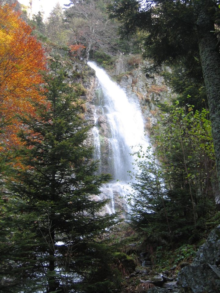 La cascade du Saut du Gier au départ de la Jasserie